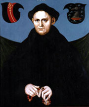 Hilarius von Rehburg, der letzte Abt des Klosters, Gem�lde, 1526